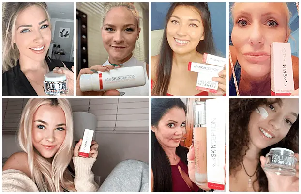 Social proof collage